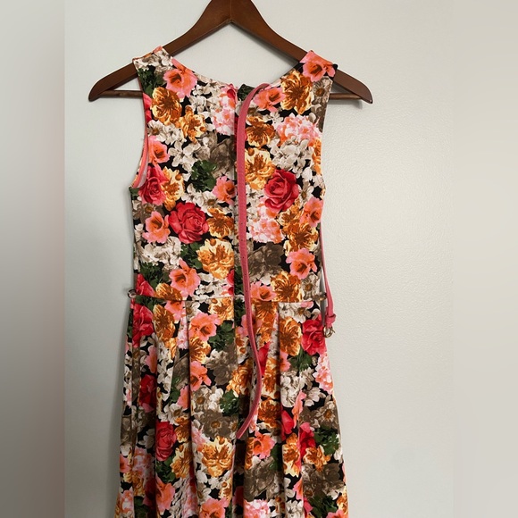 Eclipse Floral Skater Dress - Picture 5 of 9